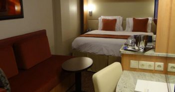 Die Innenkabine auf Celebrity Reflection