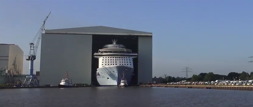 Jahresrückblick der Meyer Werft