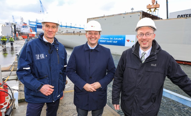AIDAnova: In 365 Tagen startet ab Hamburg das erste LNG-Kreuzfahrtschiff
