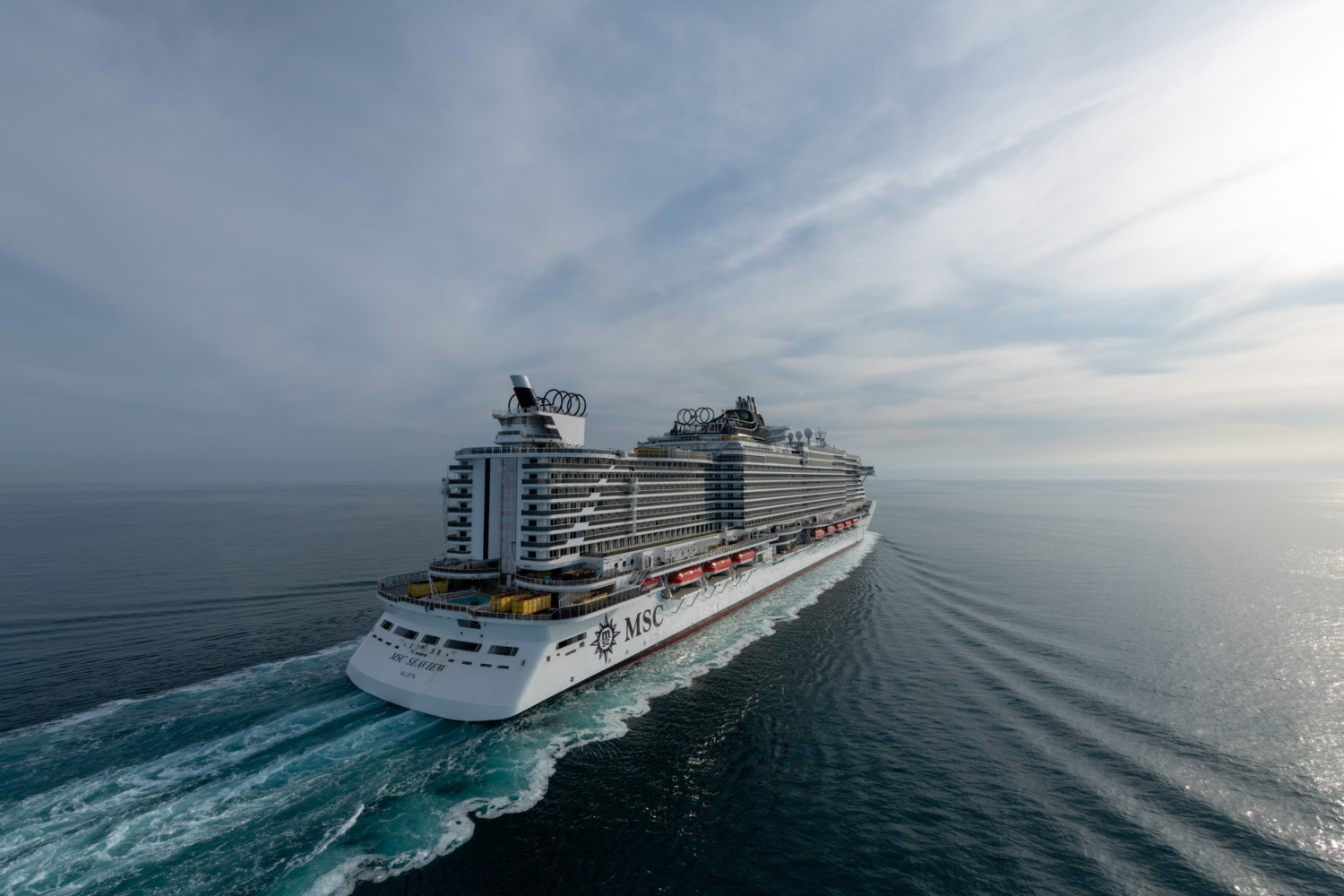 MSC Cruises feiert den dritten Meilenstein im Schiffsbau innerhalb weniger Wochen