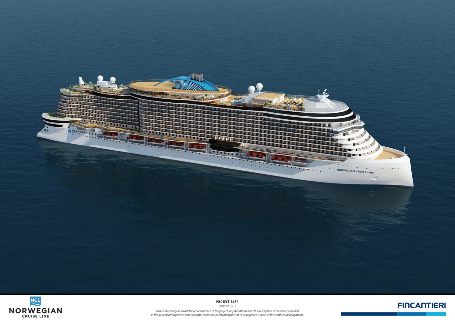 Norwegian Cruise Line lässt zwei neue Schiffe bauen