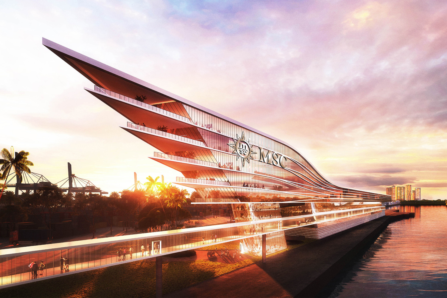 MSC Cruises verkündet Pläne für den Bau eines hochinnovativen Kreuzfahrtterminals