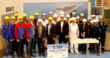 Brennstart für nächstes AIDA LNG-Kreuzfahrtschiff auf der MEYER WERFT